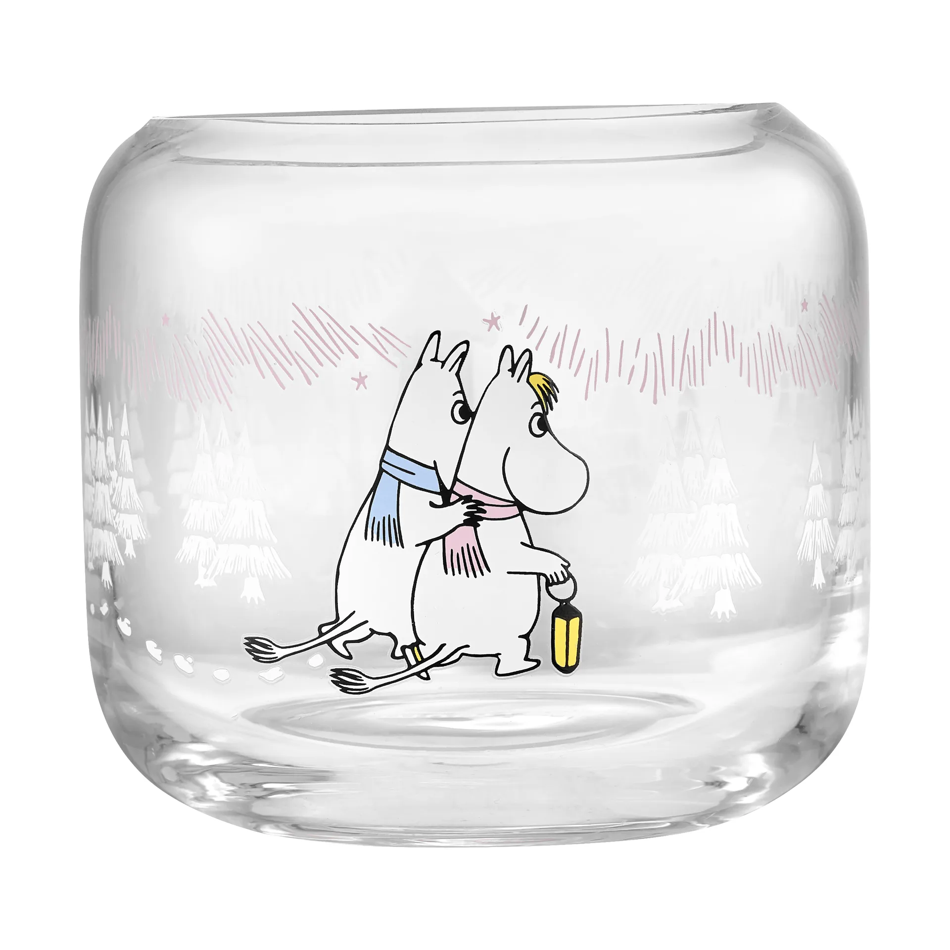 Muurla Mumin ljuslykta Ø9x8 cm Frosty Day