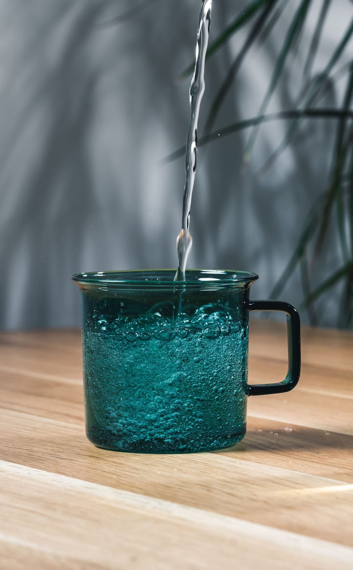 Muurla glasmugg 35 cl, Teal Muurla