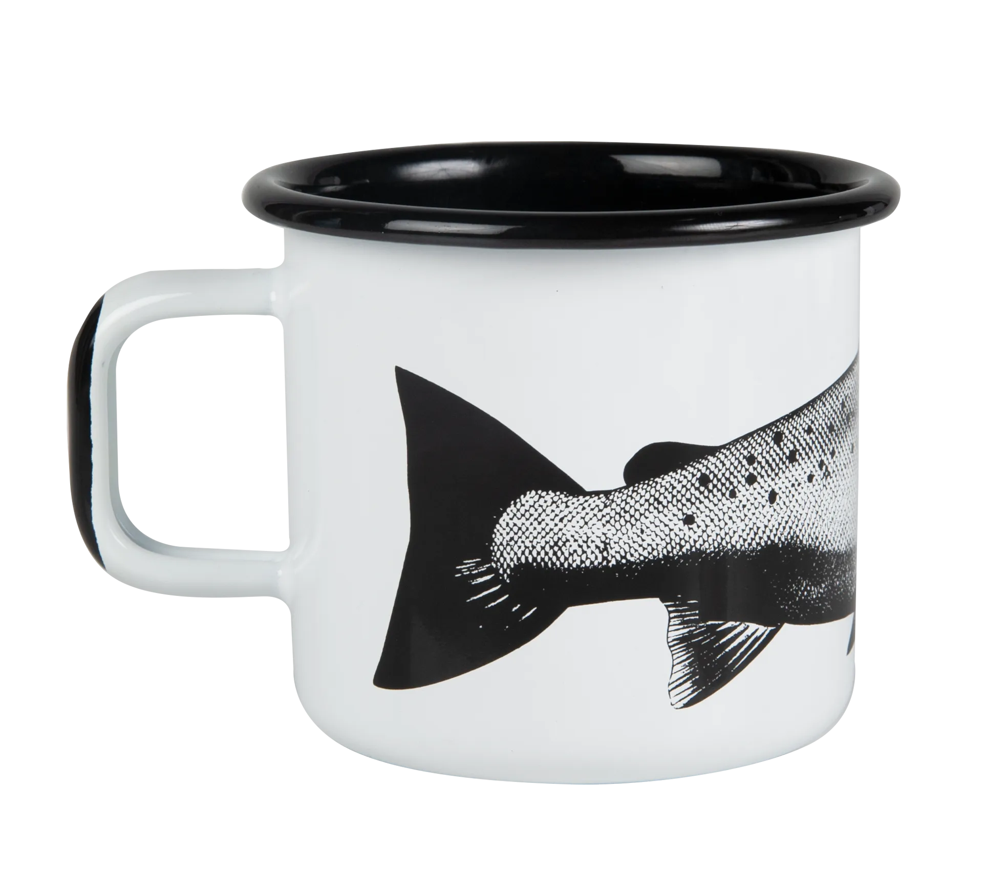 Nordic emaljmugg 37 cl, The salmon Muurla