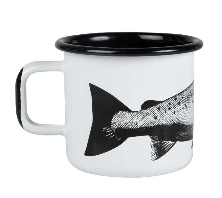 Nordic emaljmugg 37 cl, The salmon Muurla