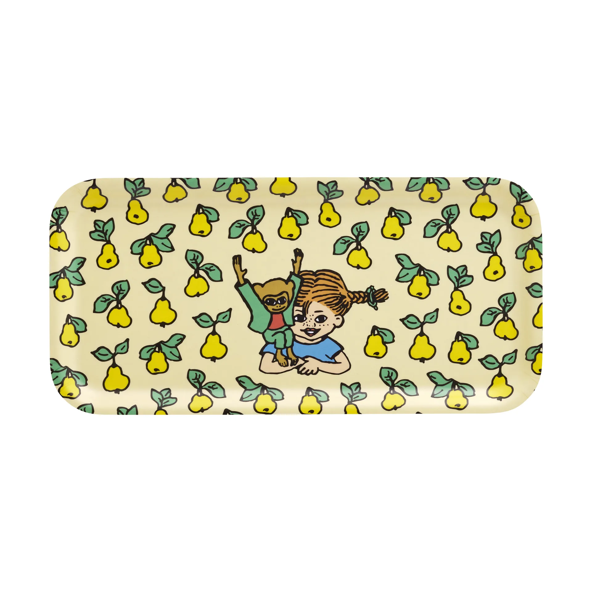 Pippi bricka 13x27 cm, Fruits Muurla
