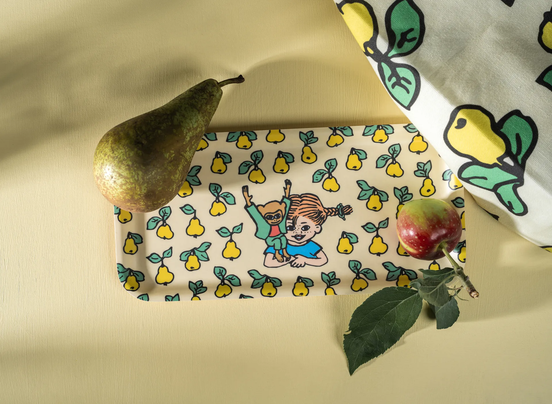 Pippi bricka 13x27 cm, Fruits Muurla