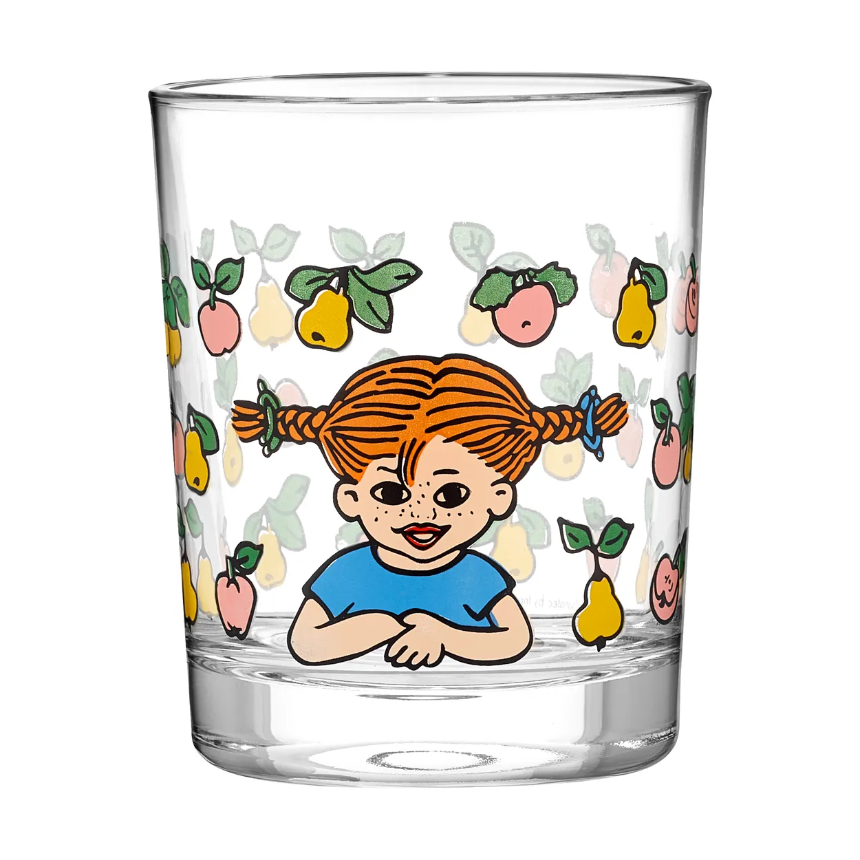 Muurla Pippi dricksglas 2 dl Fruits
