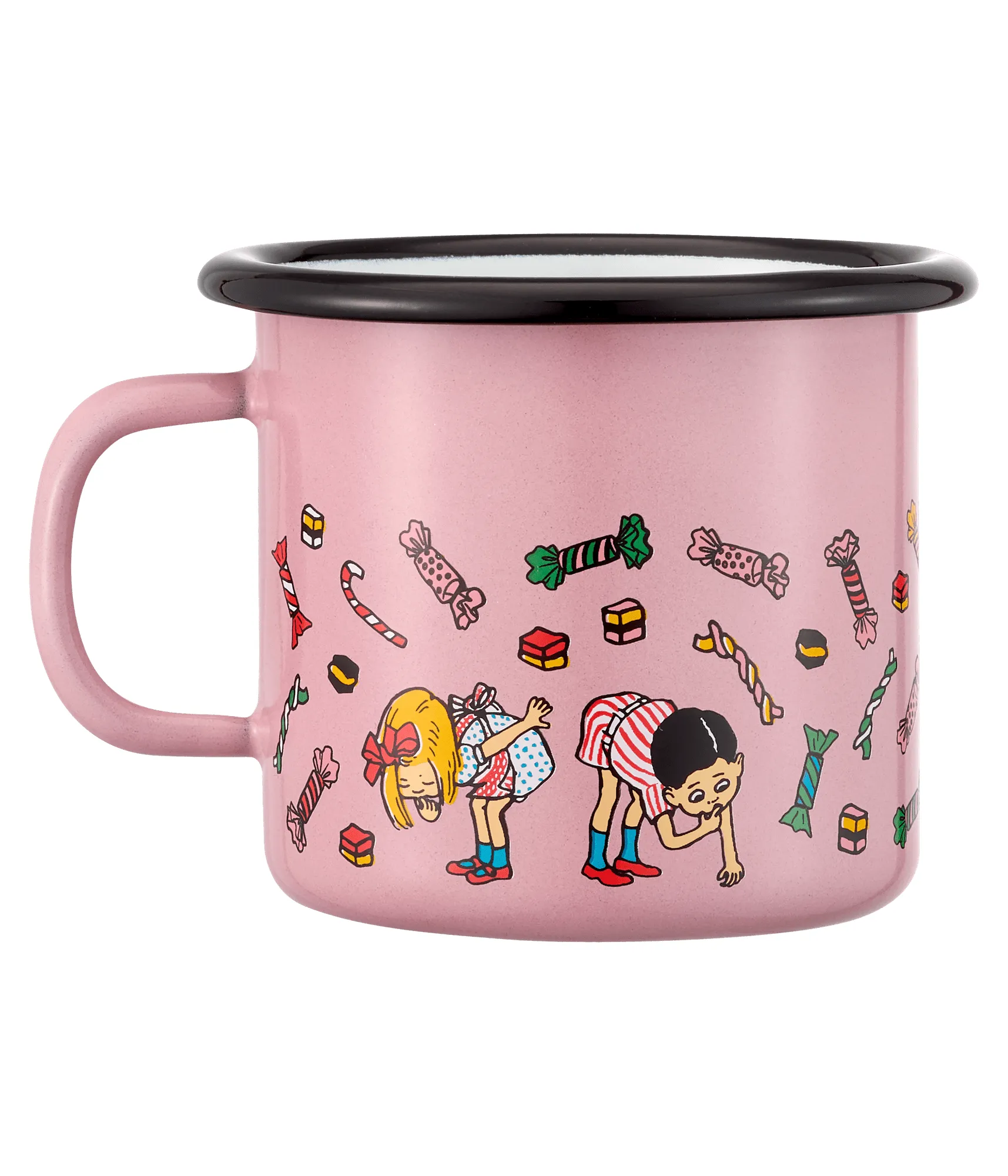 Pippi emaljmugg 2,5 dl, Candy Muurla