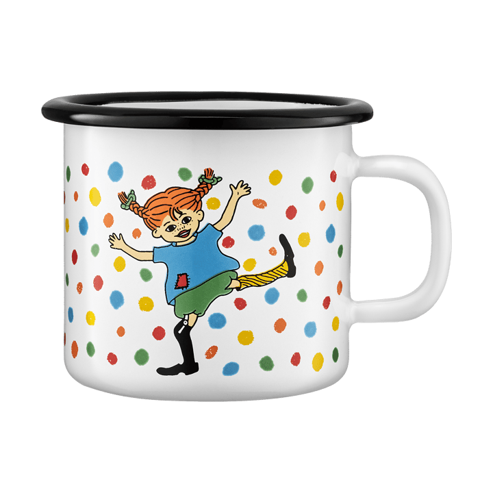 Pippi emaljmugg 2,5 dl - Hoppsansa - Muurla