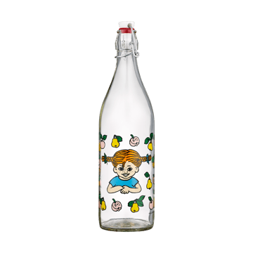 Läs mer om Muurla Pippi glasflaska 1 L Fruits