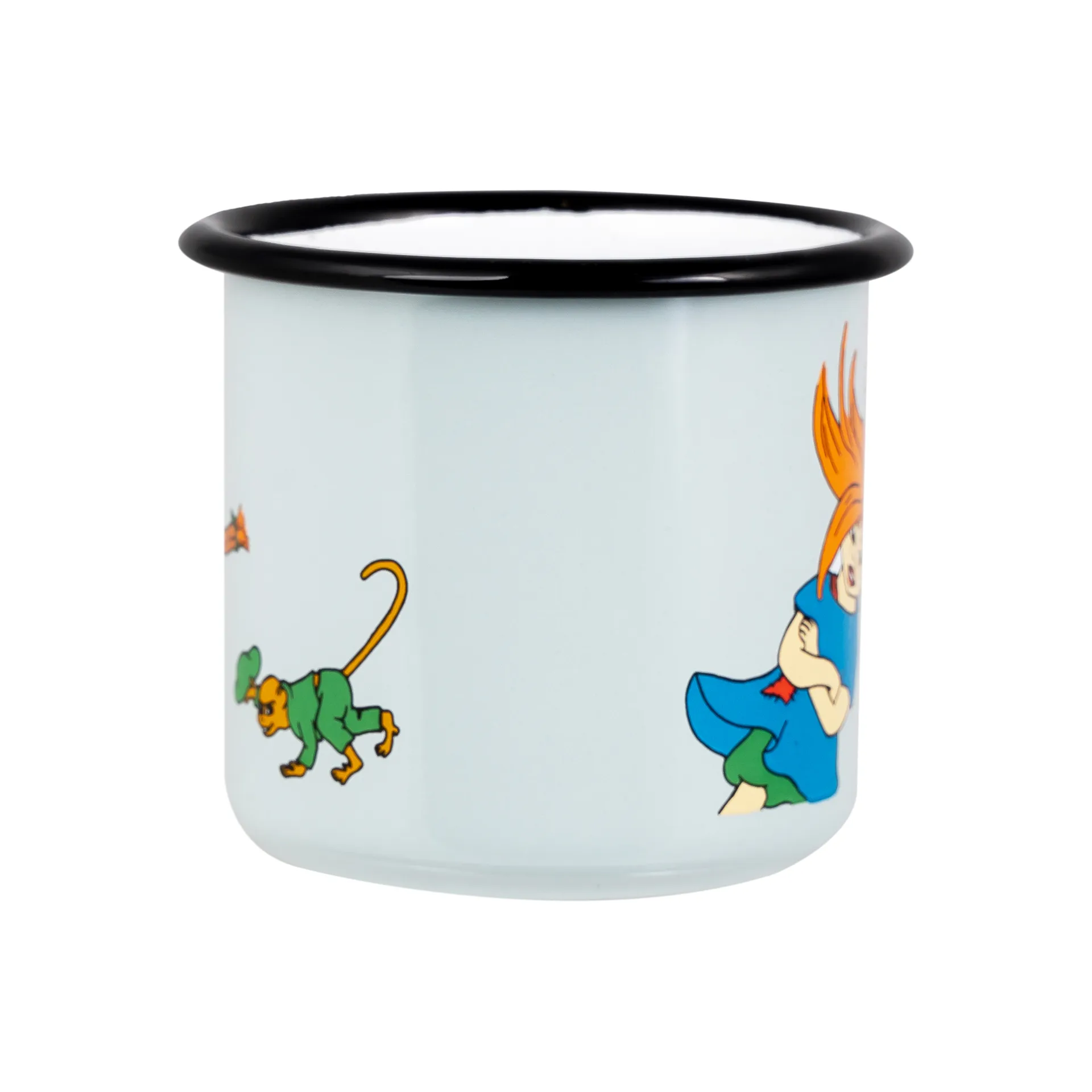 Pippi The Strongest Girl emaljmugg 37 cl, Multi Muurla