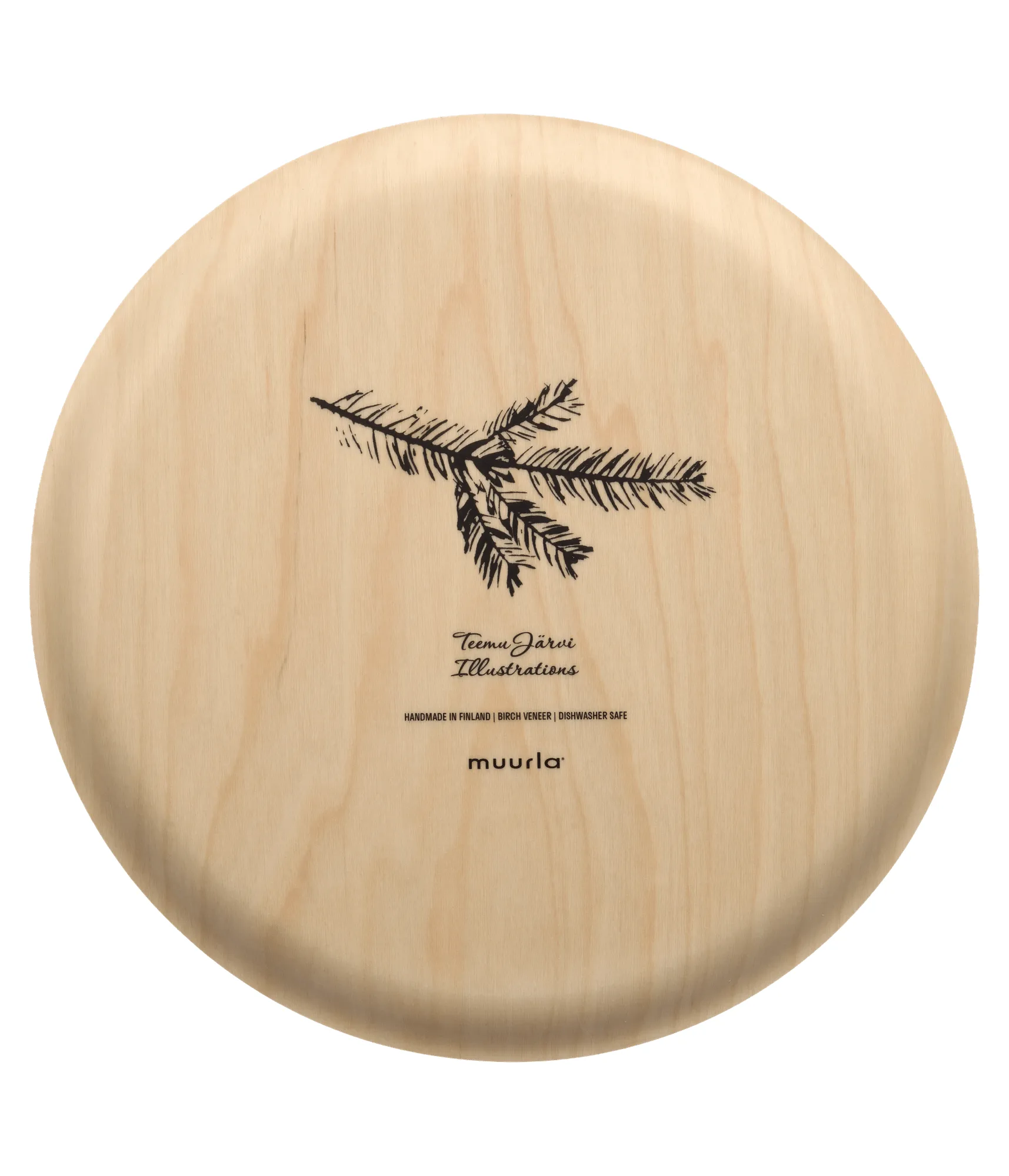 Teemu Järvi x Muurla bricka, Spruce, Ø35 cm Muurla