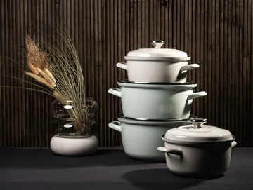 Vappu emaljgryta 5,4 L - Grön - Muurla