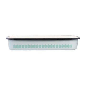 Vappu emaljugnsform 19x32 cm - Green - Muurla