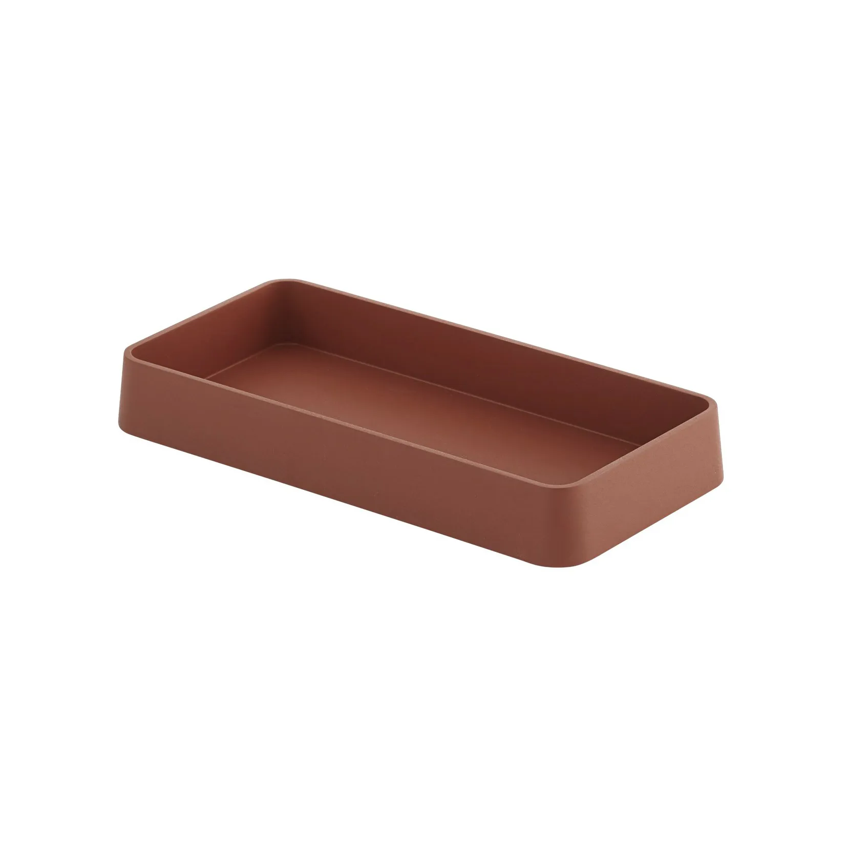 Arrange Desktop bricka 12x25 cm, Copper brown Muuto