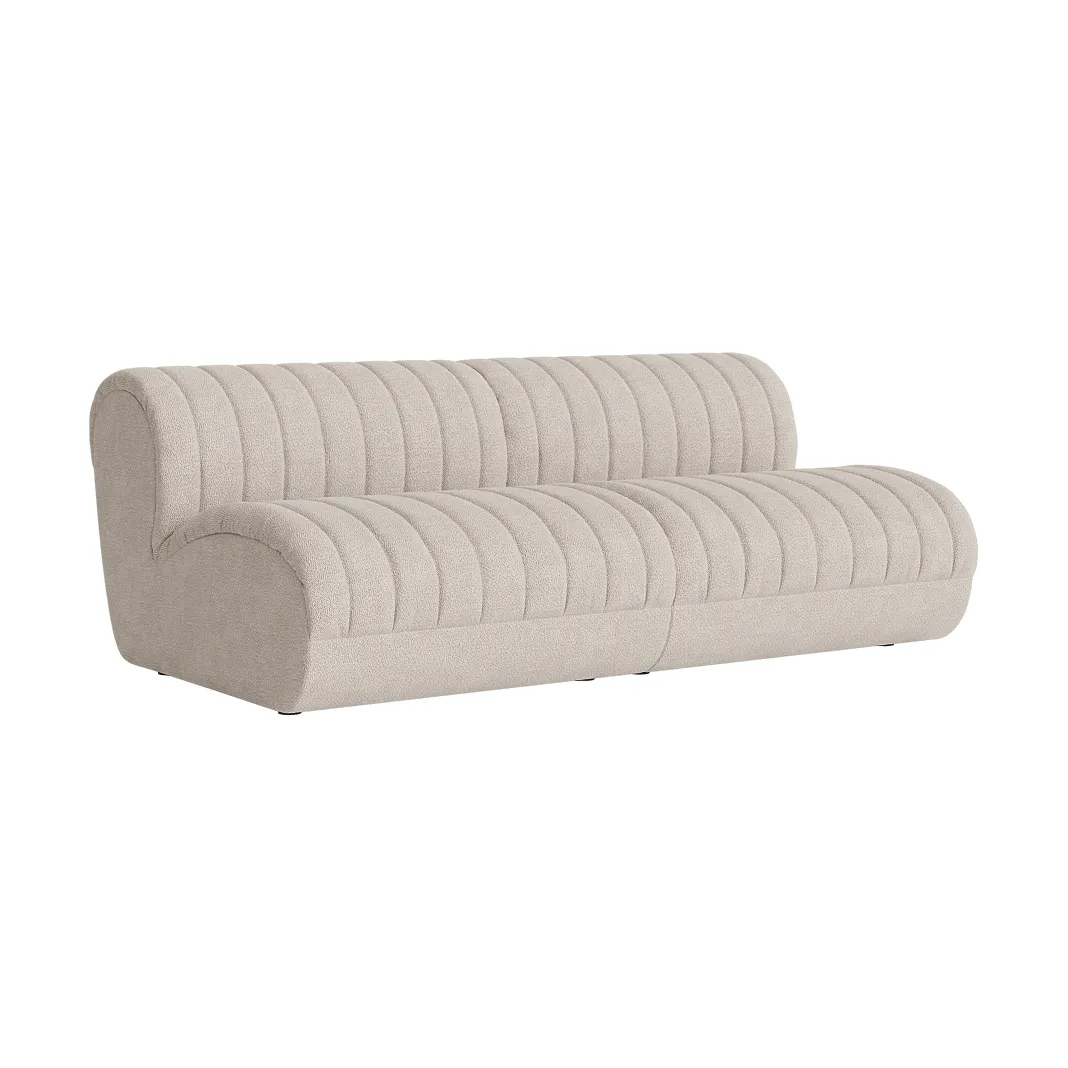 Coltre modulsoffa, Konfiguration 1, turf-sand, 2-sits Muuto Coltre modulsoffa, Konfiguration 1, turf-sand, 2-sits Muuto