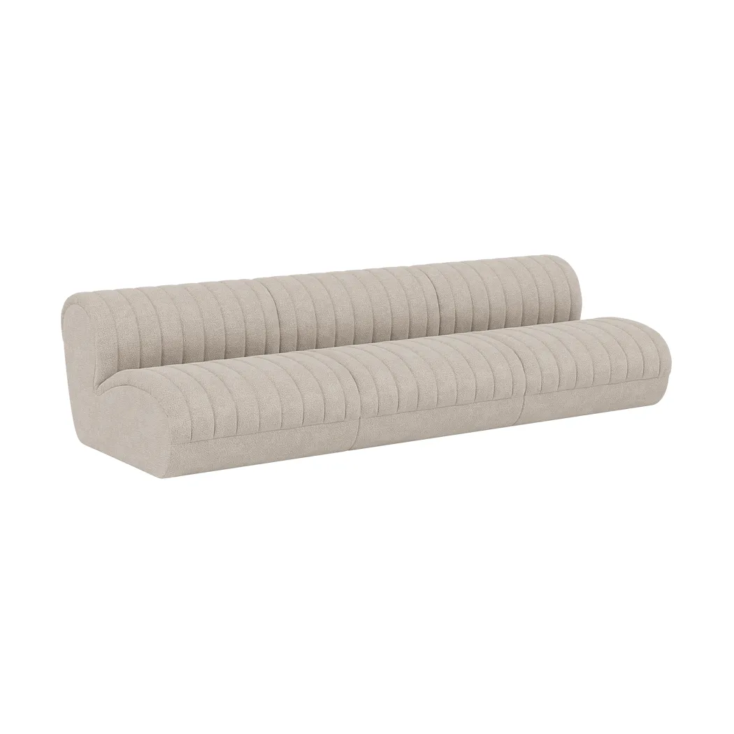 Coltre modulsoffa, Konfiguration 1, turf-sand, 3-sits Muuto Coltre modulsoffa, Konfiguration 1, turf-sand, 3-sits Muuto