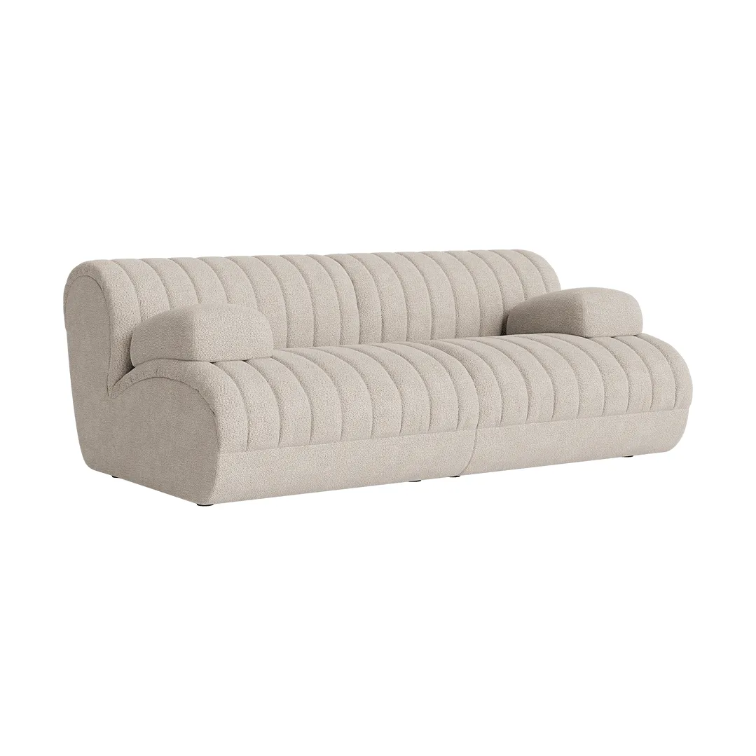 Coltre modulsoffa, Konfiguration 2, turf-sand, 2-sits Muuto Coltre modulsoffa, Konfiguration 2, turf-sand, 2-sits Muuto