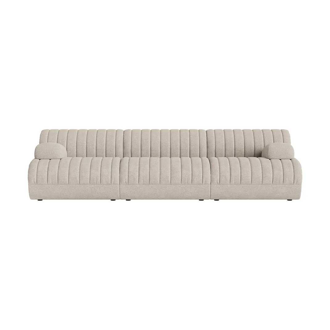Coltre modulsoffa, Konfiguration 2, turf-sand, 3-sits Muuto Coltre modulsoffa, Konfiguration 2, turf-sand, 3-sits Muuto