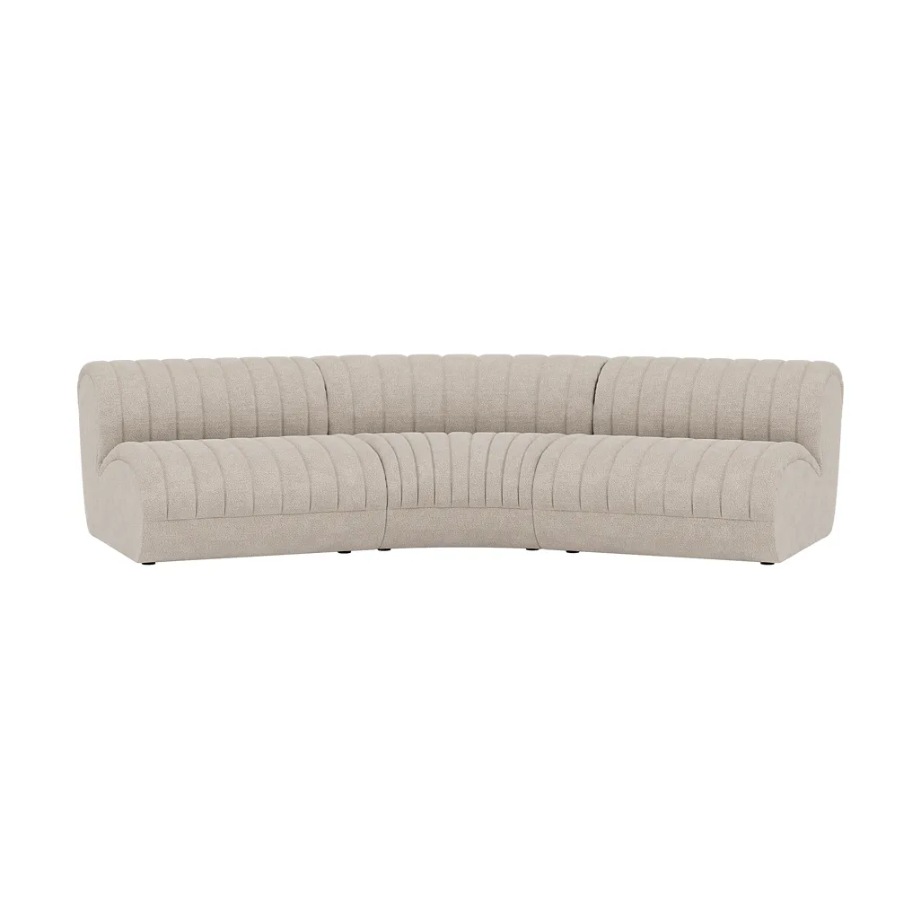 Coltre modulsoffa, Konfiguration 4, turf-sand, 3-sits Muuto Coltre modulsoffa, Konfiguration 4, turf-sand, 3-sits Muuto