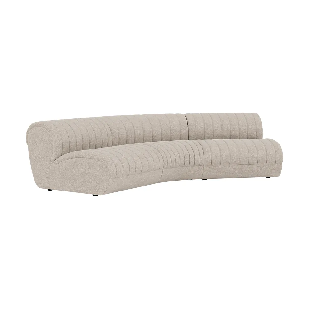 Coltre modulsoffa, Konfiguration 4, turf-sand, 3-sits Muuto Coltre modulsoffa, Konfiguration 4, turf-sand, 3-sits Muuto