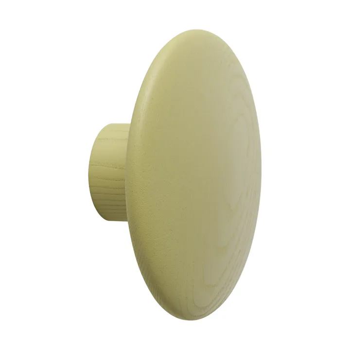 Dots Wood klädkrok - Light olive, Ø9 cm - Muuto