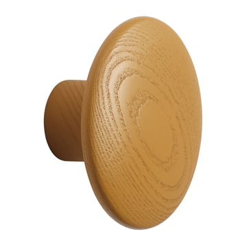 Läs mer om Muuto Dots wood krok burnt orange Ø9 cm
