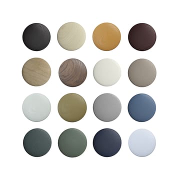 Dots wood krok dark stained brown - Ø6,5 cm - Muuto