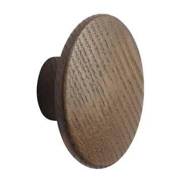 Läs mer om Muuto Dots wood krok dark stained brown Ø6,5 cm