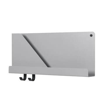 Läs mer om Muuto Folded hylla 51x22 cm Grey