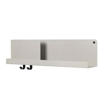 Läs mer om Muuto Folded hylla 63x16,5 cm Grey