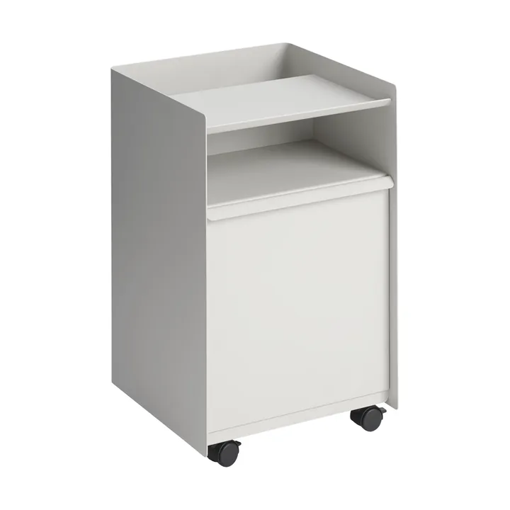 Folded Trolley rullvagn med låda - Grey - Muuto