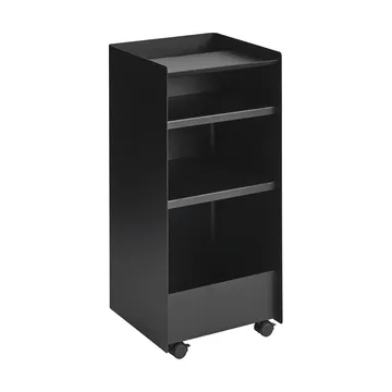 Folded Trolley rullvagn öppen - Black, 37,4x38,7x37,2 cm - Muuto