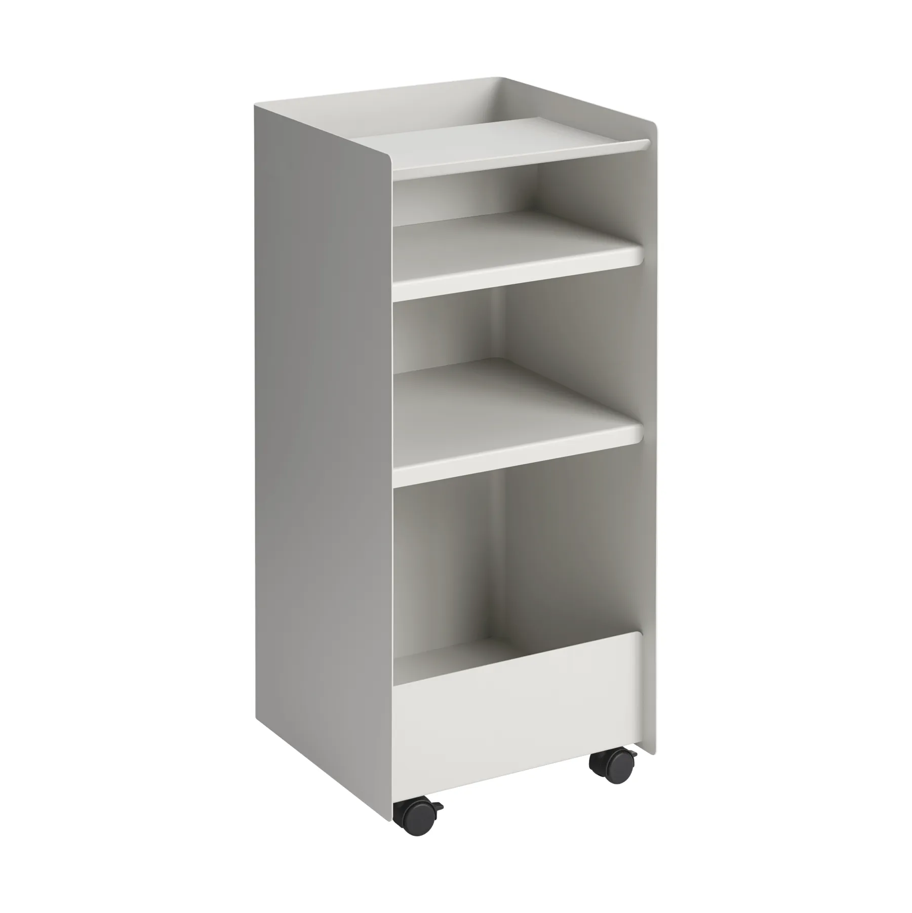 Folded Trolley rullvagn öppen, Grey, 37,4x38,7x37,2 cm Muuto Folded Trolley rullvagn öppen, Grey, 37,4x38,7x37,2 cm Muuto