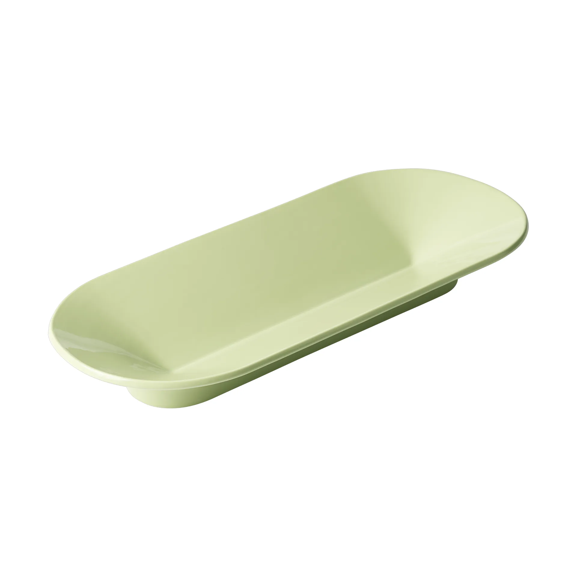 Mere skål 51,5x21,5 cm, Light Green Muuto