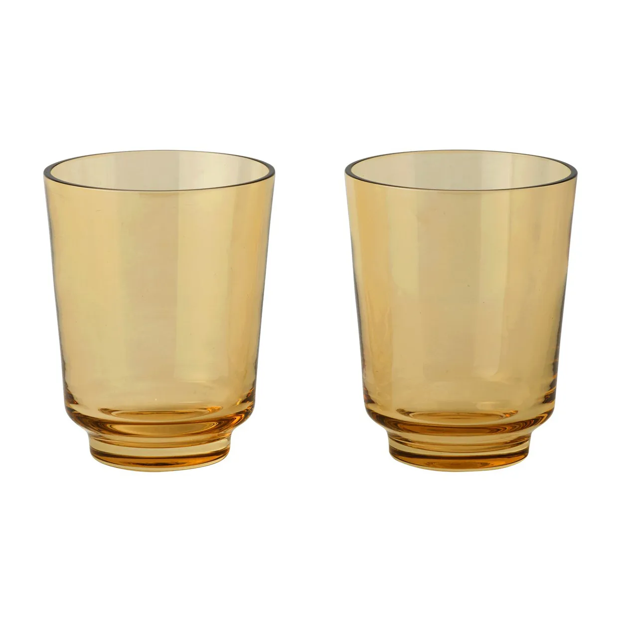 muuto raise glas 30 cl 2-pack burnt orange