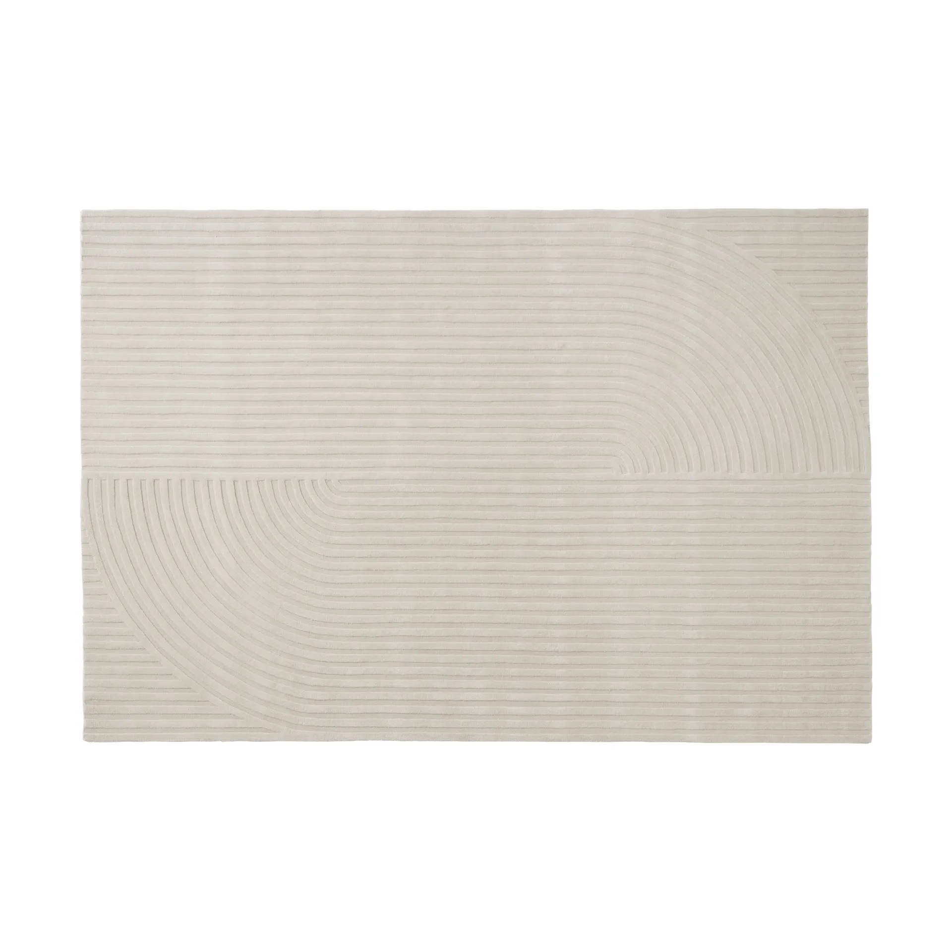 Relevo Rug Quattro ullmatta, Off white, 200x300 cm Muuto Relevo Rug Quattro ullmatta, Off white, 200x300 cm Muuto