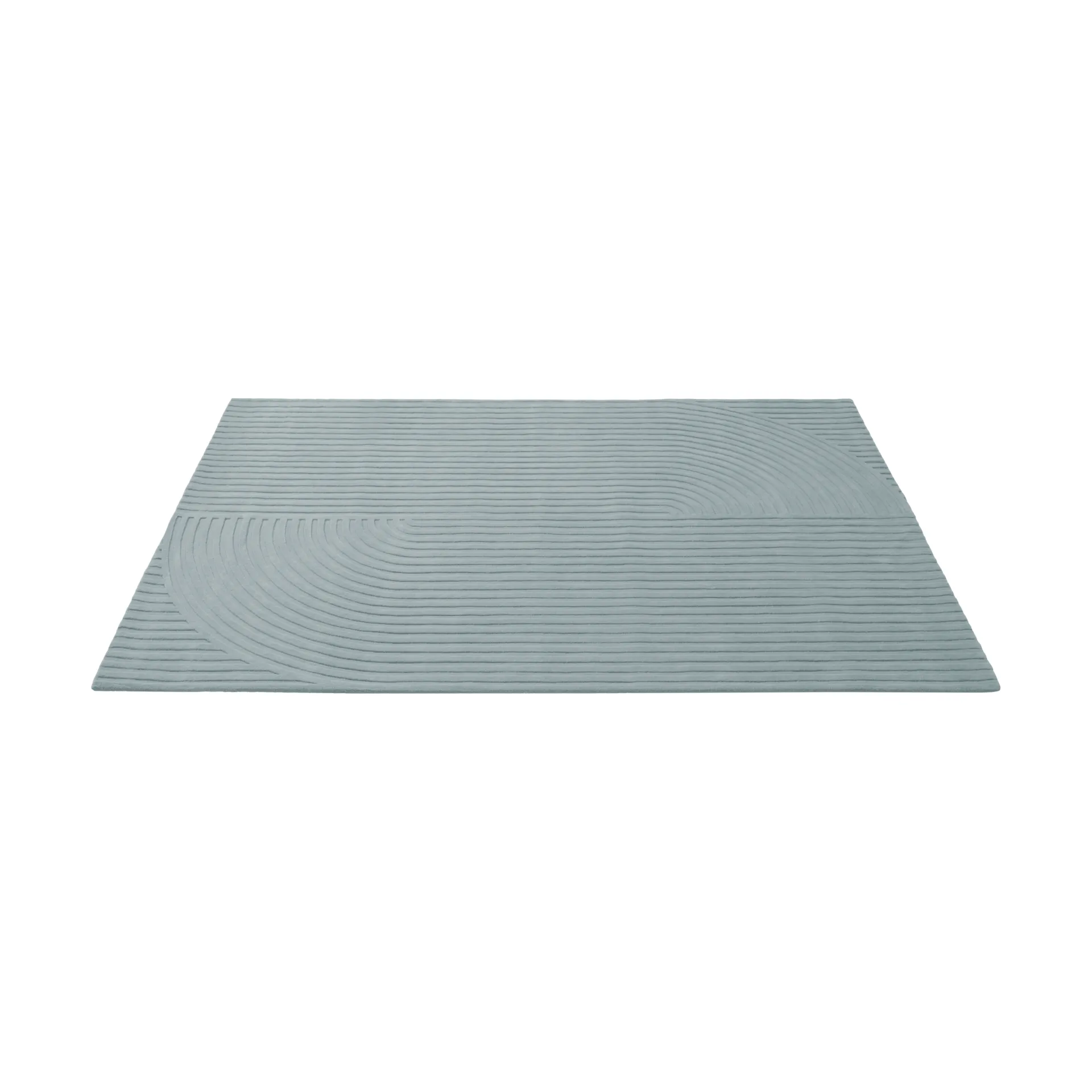 Relevo Rug Quattro ullmatta, Sage green, 200x300 cm Muuto Relevo Rug Quattro ullmatta, Sage green, 200x300 cm Muuto