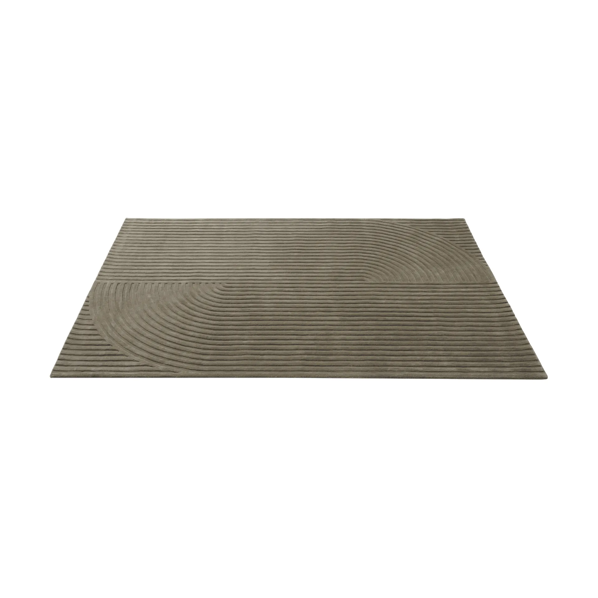 Relevo Rug Quattro ullmatta, Taupe, 200x300 cm Muuto Relevo Rug Quattro ullmatta, Taupe, 200x300 cm Muuto