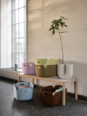 Restore förvaringskorg - Sand - Muuto