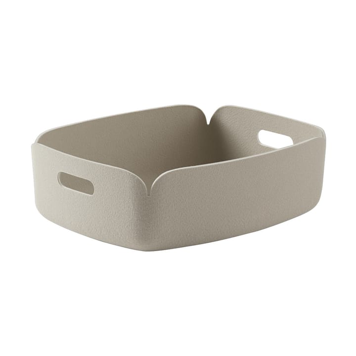 Restore tray förvaringskorg låg, Sand Muuto