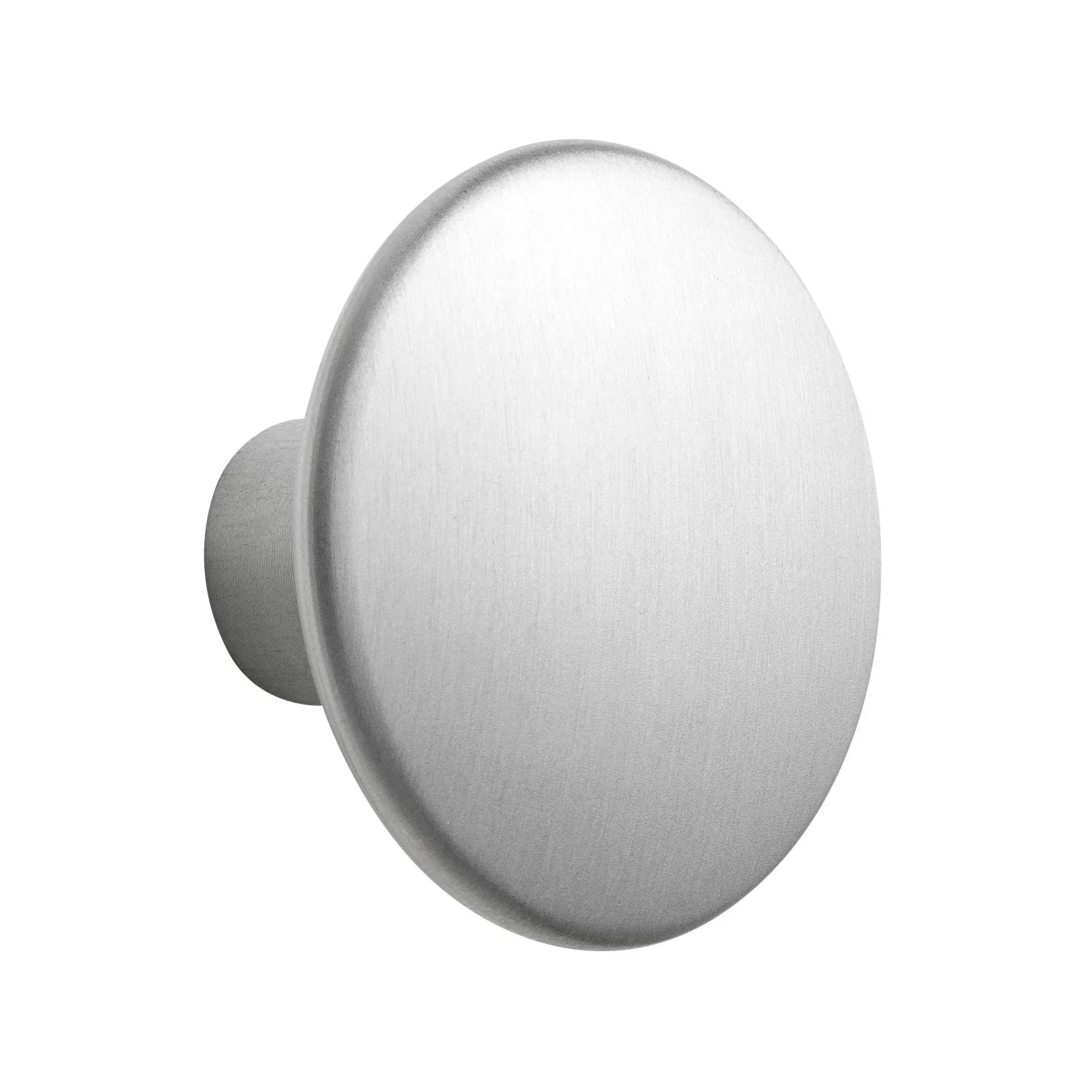 The dots klädkrok aluminium, Ø5 cm Muuto