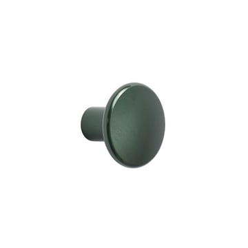 Läs mer om Muuto The Dots klädkrok metall Ø2,7 cm Dark green