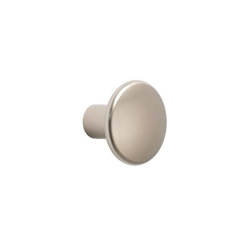 Läs mer om Muuto The Dots klädkrok metall Ø2,7 cm Taupe