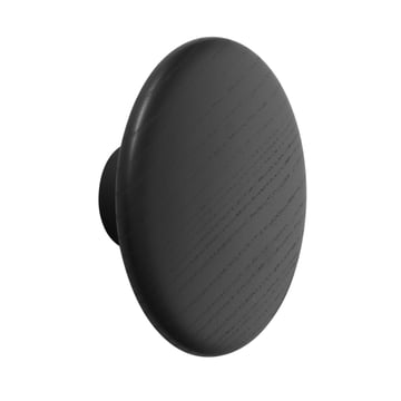 Läs mer om Muuto The Dots klädkrok svart Ø17 cm