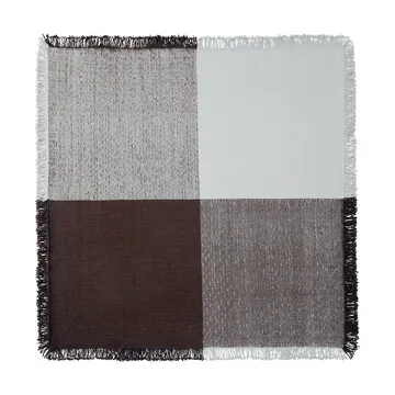 Verso ullmatta - Cool grey-dark brown, 258x258 cm - Muuto