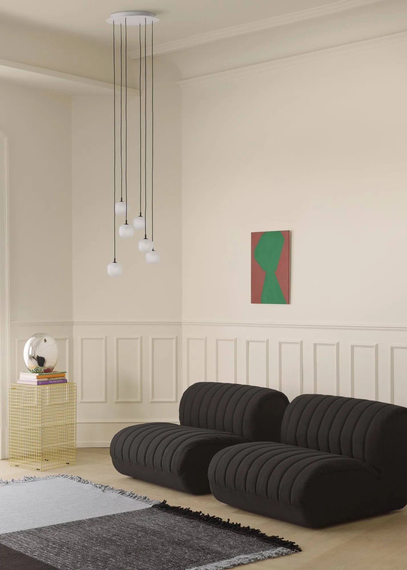 Verso ullmatta, Pale green-warm brown, 258x258 cm Muuto Verso ullmatta, Pale green-warm brown, 258x258 cm Muuto