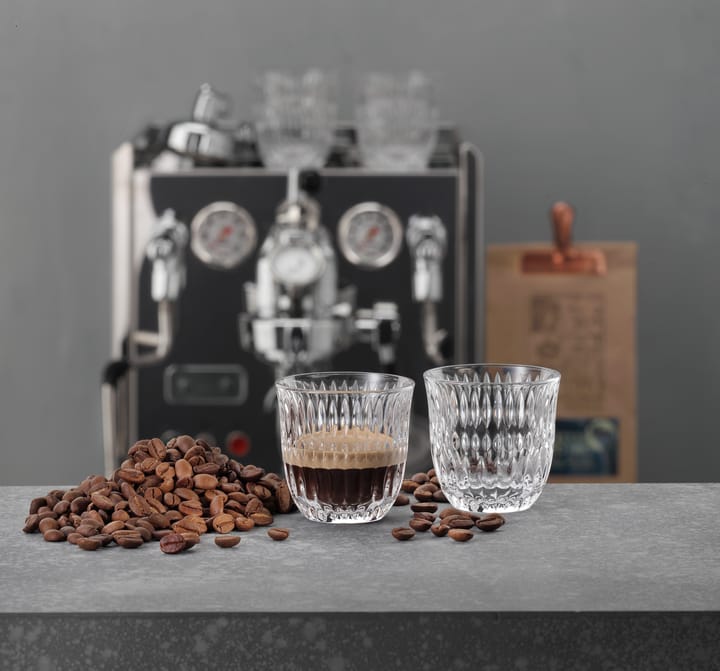 Ethno Barista Espresso glas 9 cl 2-pack, Clear Nachtmann