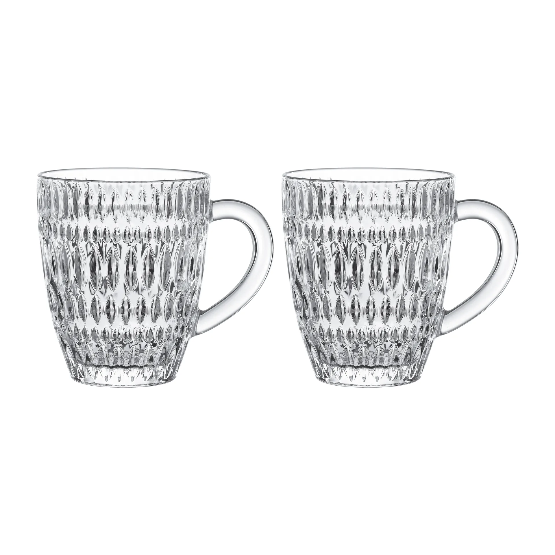Ethno mugg 39,2 cl 2-pack, Klar Nachtmann