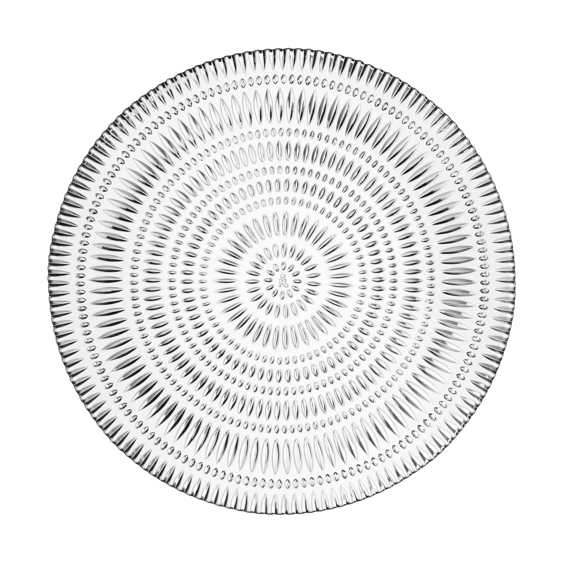 Ethno tallrik, 2-pack, kristallglas, Ø32 cm Nachtmann