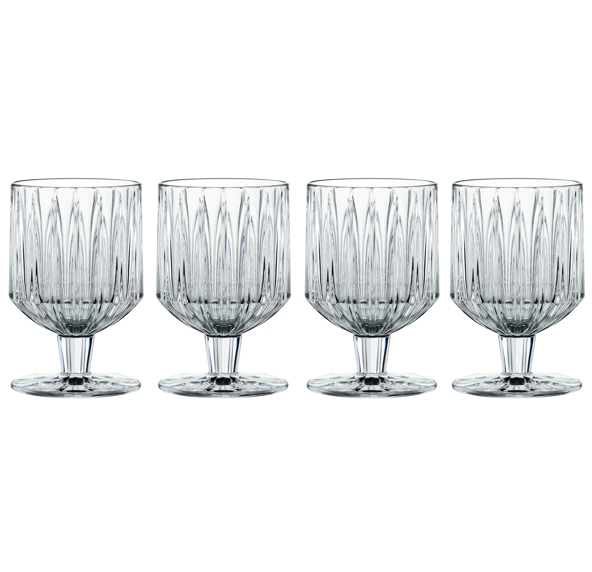 Jules glas på fot 4-pack, Klar Nachtmann