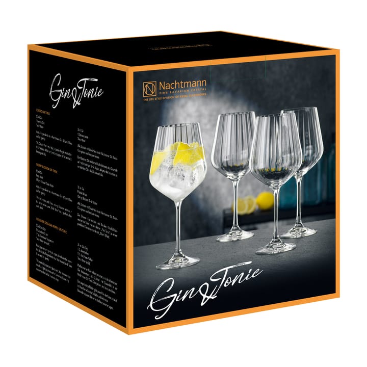 Nachtmann Gin & Tonic glas 64 cl 4-pack, Klar Nachtmann