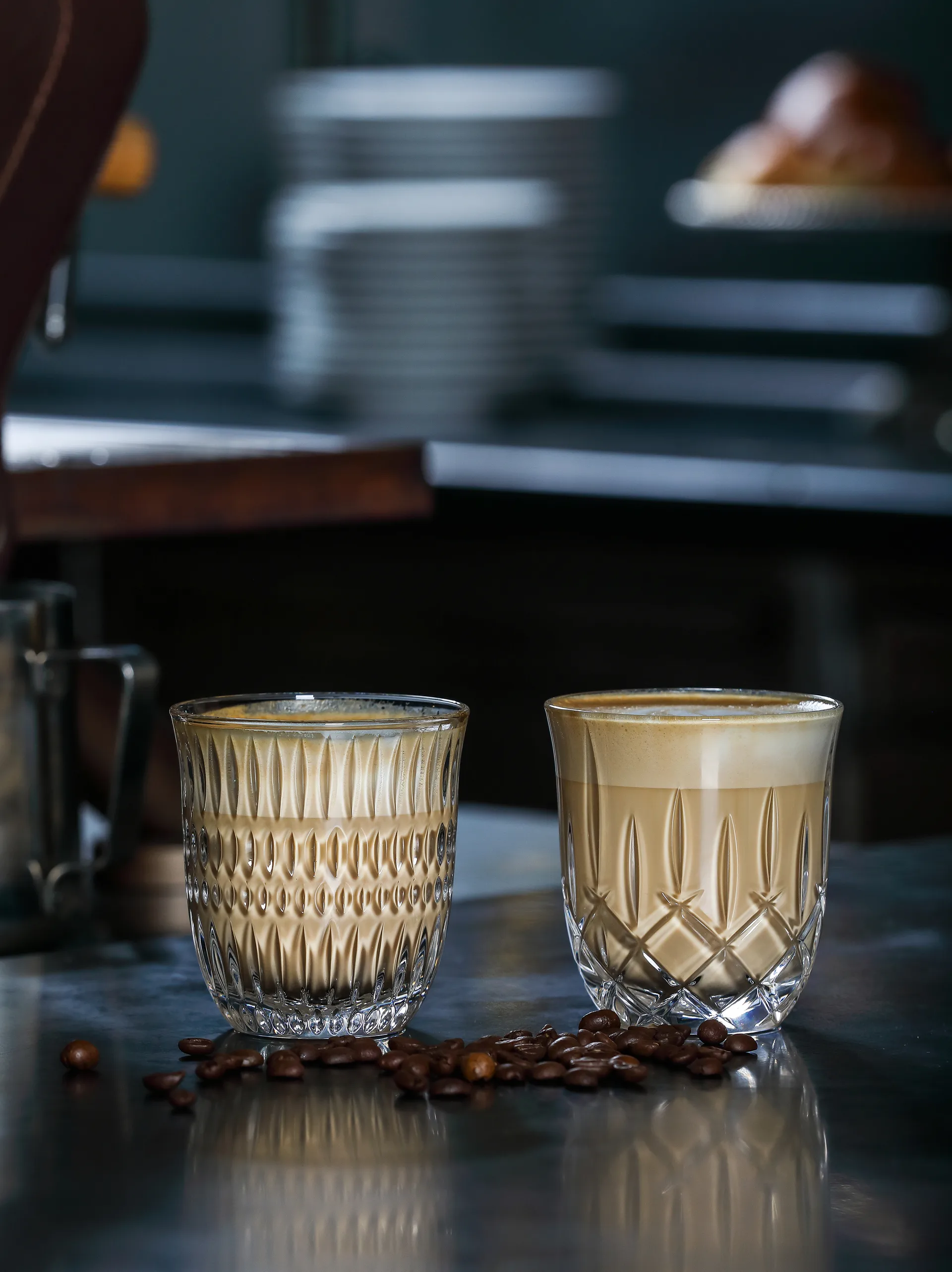Noblesse Barista Cappuccino glas 23,5 cl 2-pack, Clear Nachtmann
