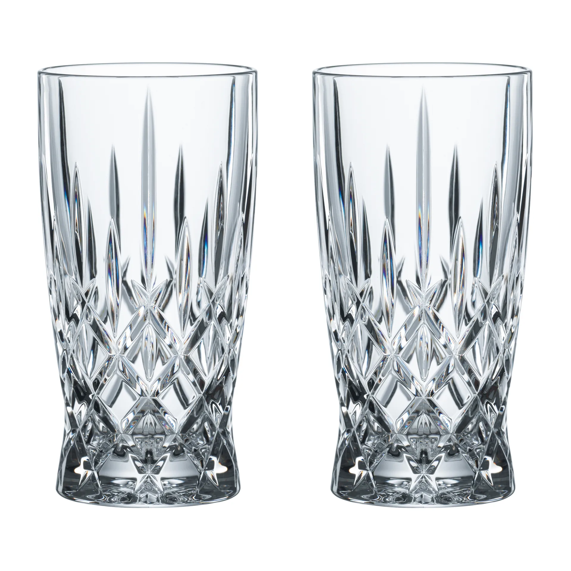 Noblesse Barista Latte glas 35 cl 2-pack, Clear Nachtmann